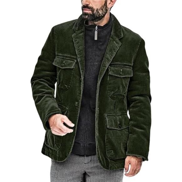 25AW Shetland Wool Double Cloth Blouson